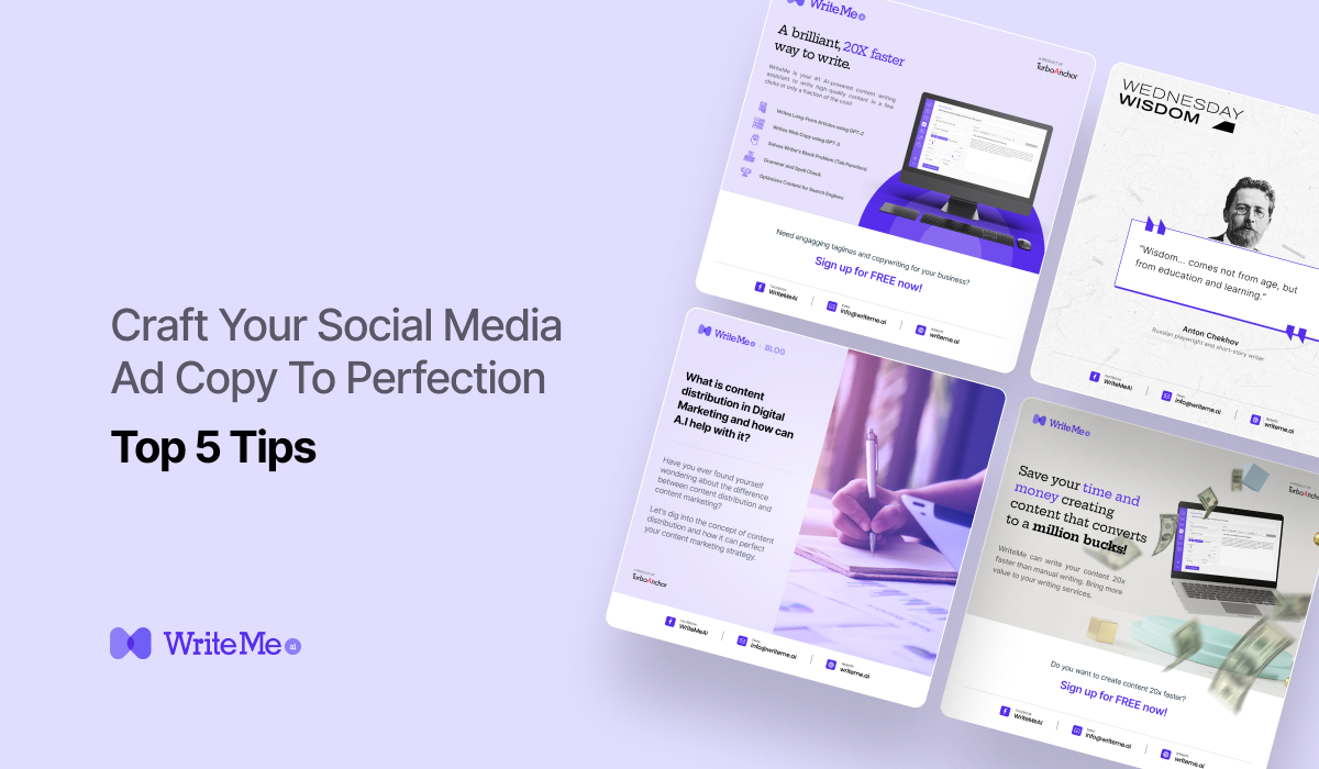 Craft Your Social Media Ad Copy To Perfection – Top 5 Tips