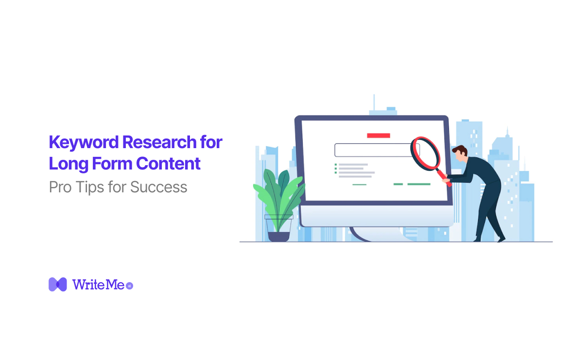 keyword research for long form content
